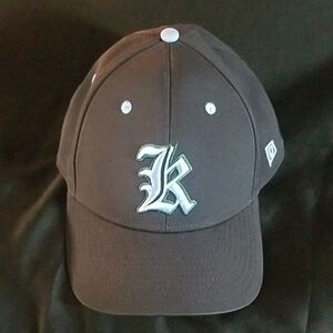 MARUCCI Black Baseball Cap with Embroidered Logo